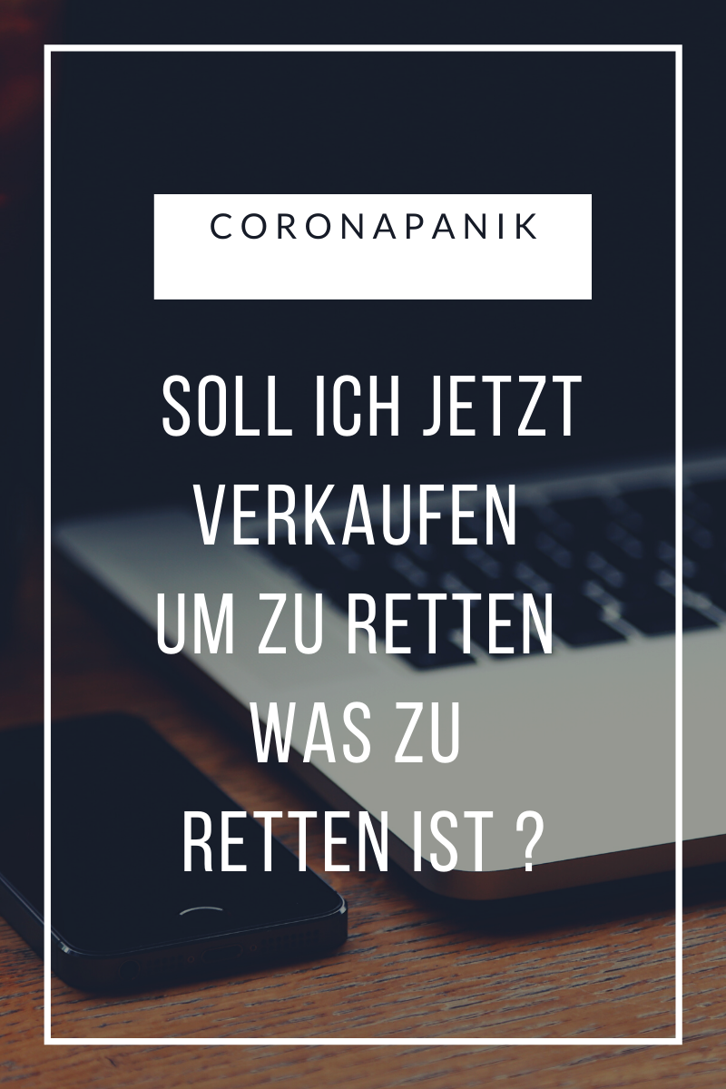 Coronapanik Börse